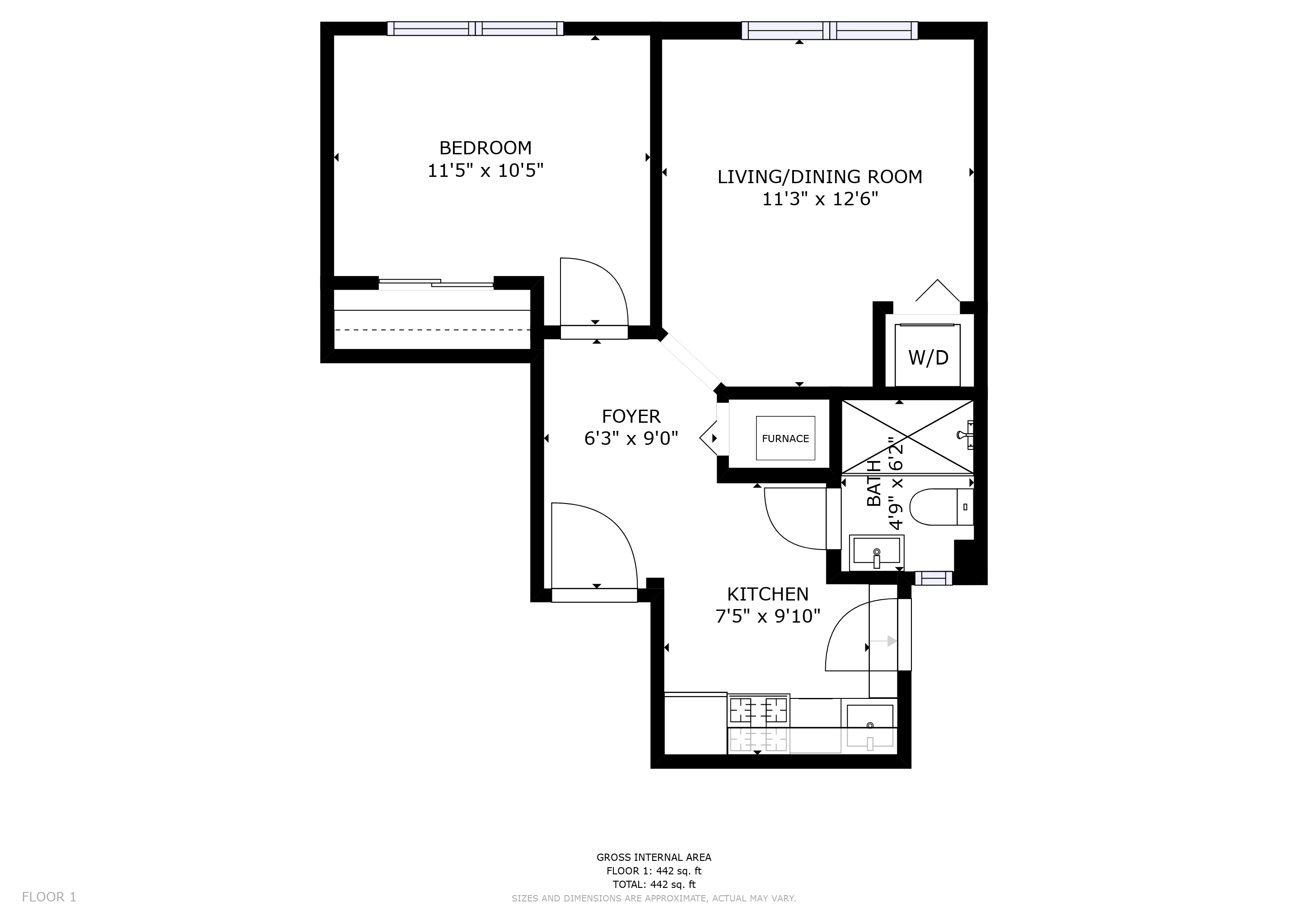 One Bedroom (2957-S2)